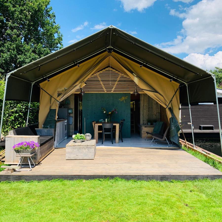 Glamping Aan De Plas Vinkeveen Exteriör bild