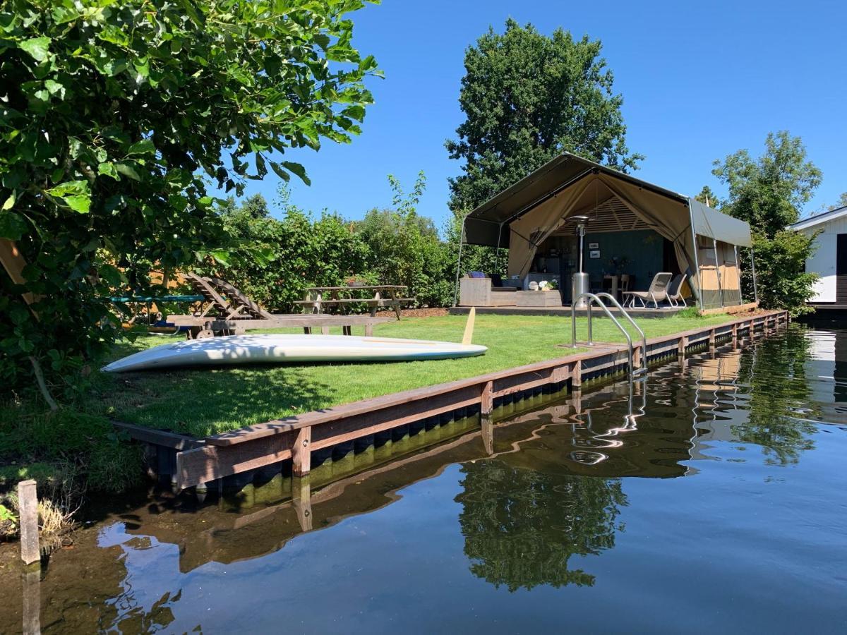 Glamping Aan De Plas Vinkeveen Exteriör bild